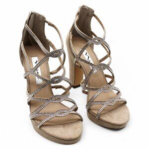 Nina Women S Sassie Block Heel Platform Evening Sandals